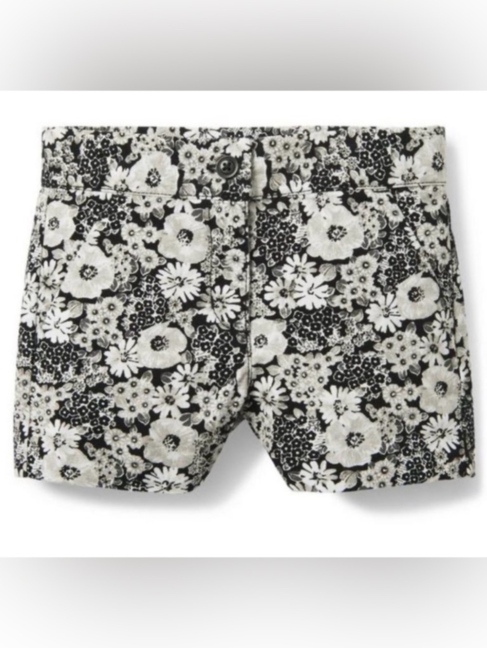 JANIE AND JACK Floral Canvas Shorts size 3T summer spring vacation resort beach